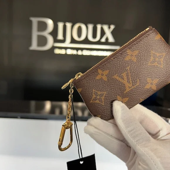 Monogram Key Coin Pouch - Picture 1 of 10